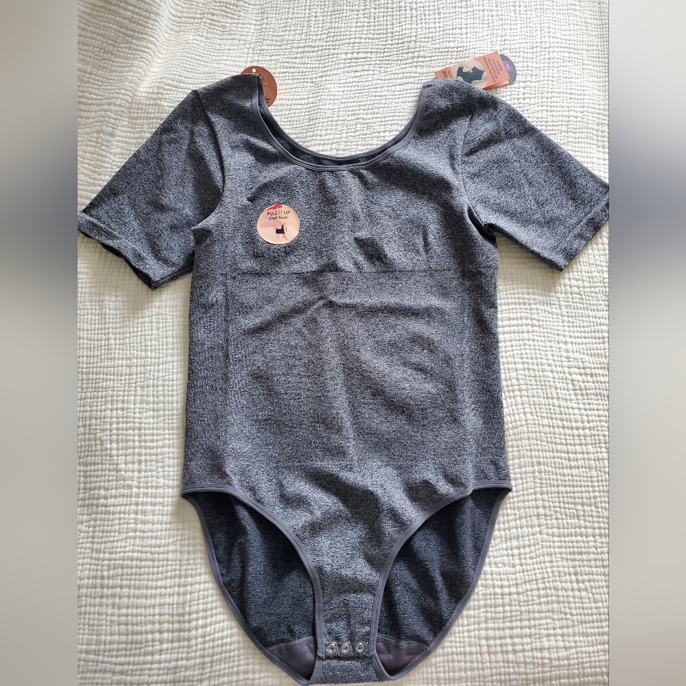 NWT Shapermint Gray Bodysuit